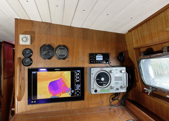 S&S 70ft custom 70ft steel yacht